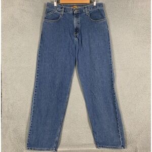 Silver Tab Baggy Jeans Men's 33 x 34 Blue Loose Grunge Hip Hop Skater Y2K Levi's